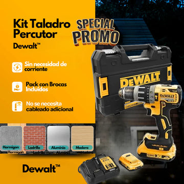 🎉 Taladro Percutor DeWalt – Potencia Profesional en la Gran Oferta de Fin de Año ⚡🛠️