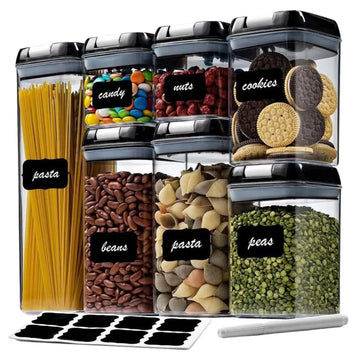 ⏰ ¡Pocas unidades en Equador! Kit de 7 Recipientes Herméticos – Menos desorden, más practicidad ✨